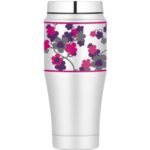 Mug isotherme Thermos à fleurs