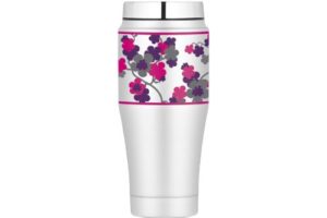 Mug isotherme Thermos à fleurs