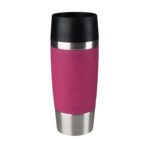 Mug isotherme de la marque Emsa couleur framboise