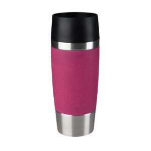 Mug isotherme de la marque Emsa couleur framboise