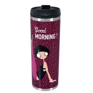 Mug isotherme Good morning, un mug girly pour les filles